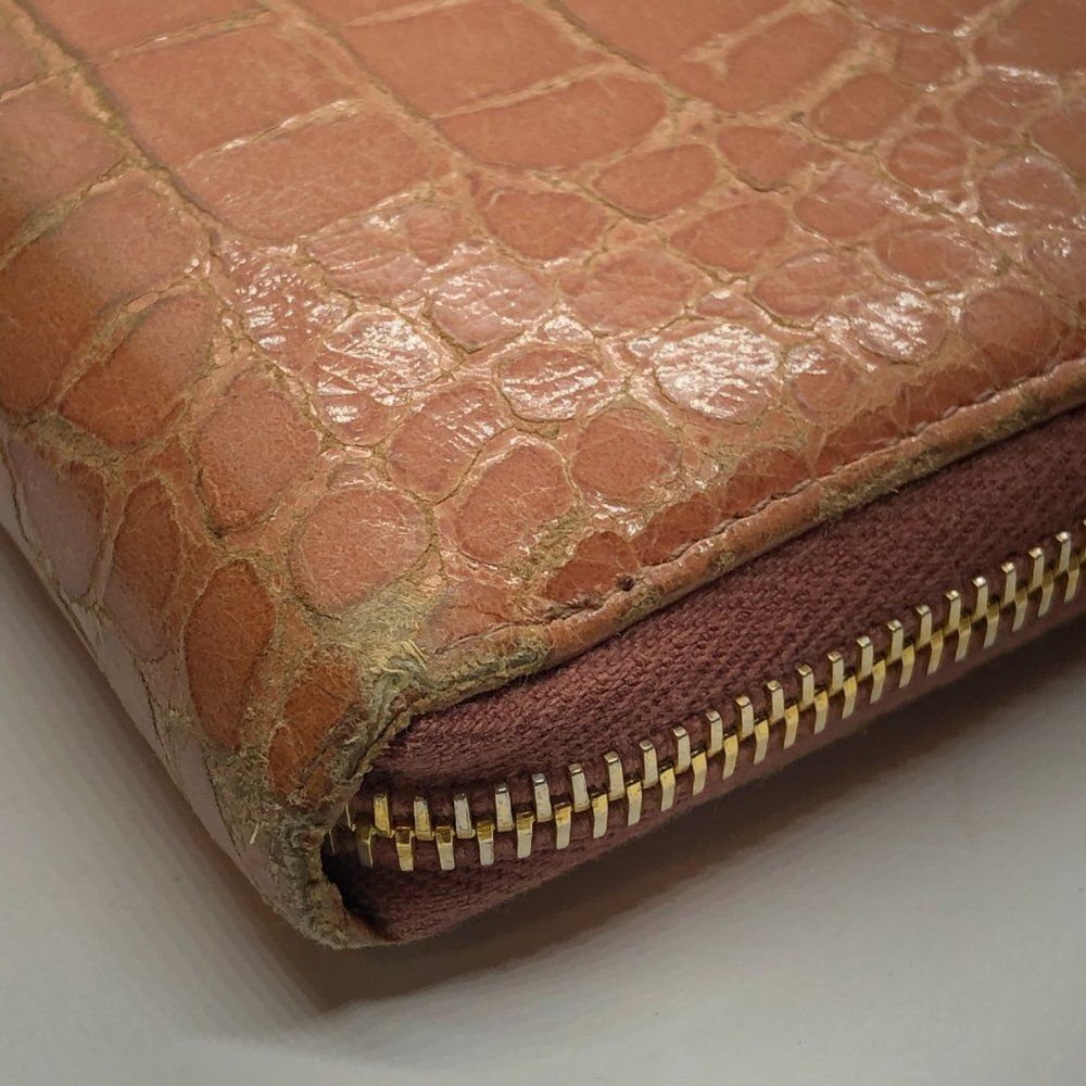 **Damaged** Authentic Miu Miu By Prada Croc Embos… - image 4